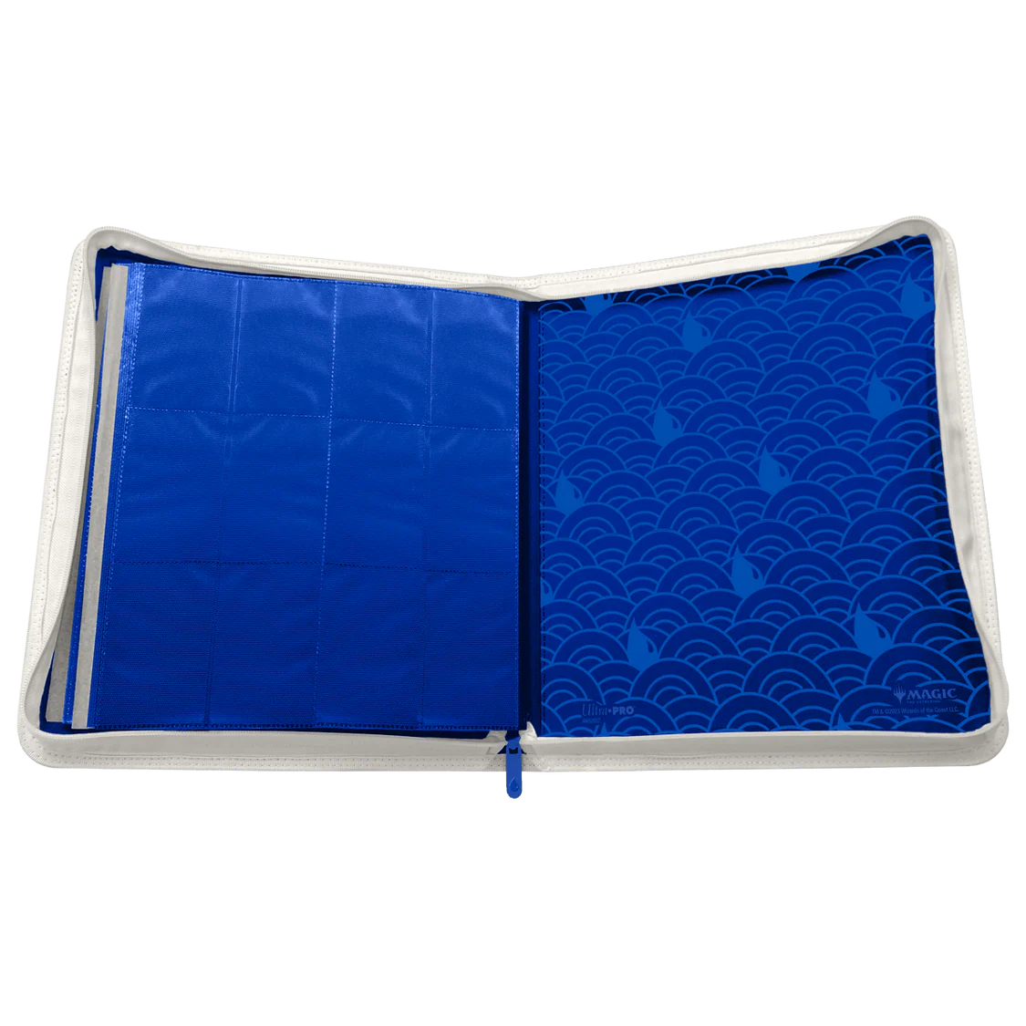Raccoglitore Zip PRO-Binder 12-Pocket - Magic: The Gathering Mana 8 Series: Island - 480 Carte