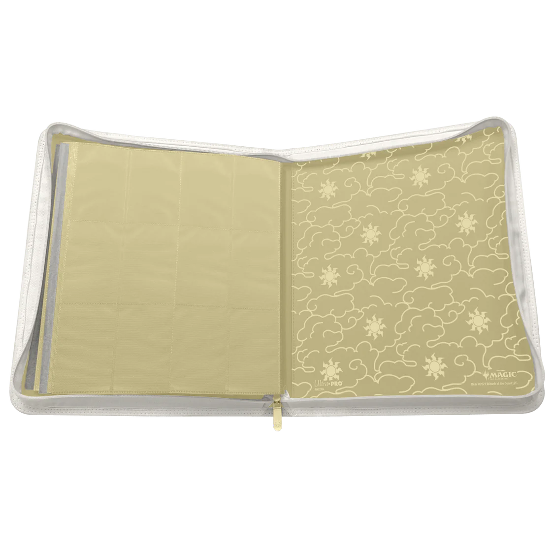 Raccoglitore Zip PRO-Binder 12-Pocket - Magic: The Gathering Mana 8 Series: Plains - 480 Carte