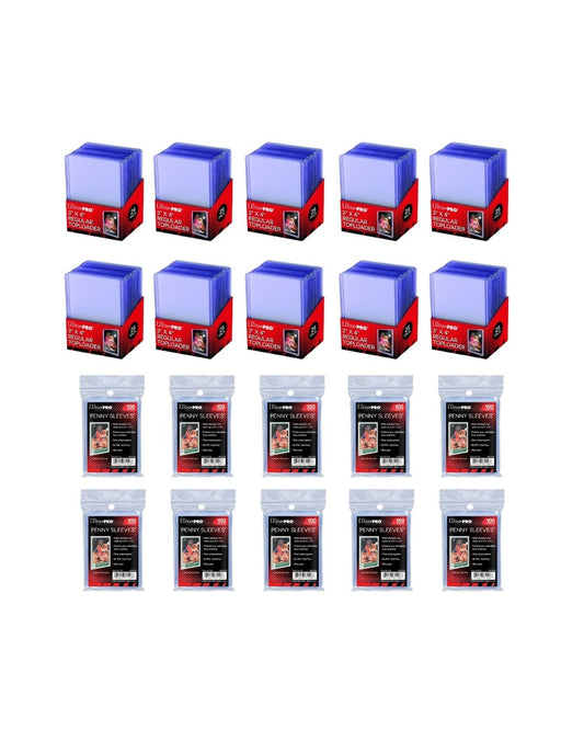 MEGA PACK Rivenditore: 1000 Penny + 250 Toploader (10+10)