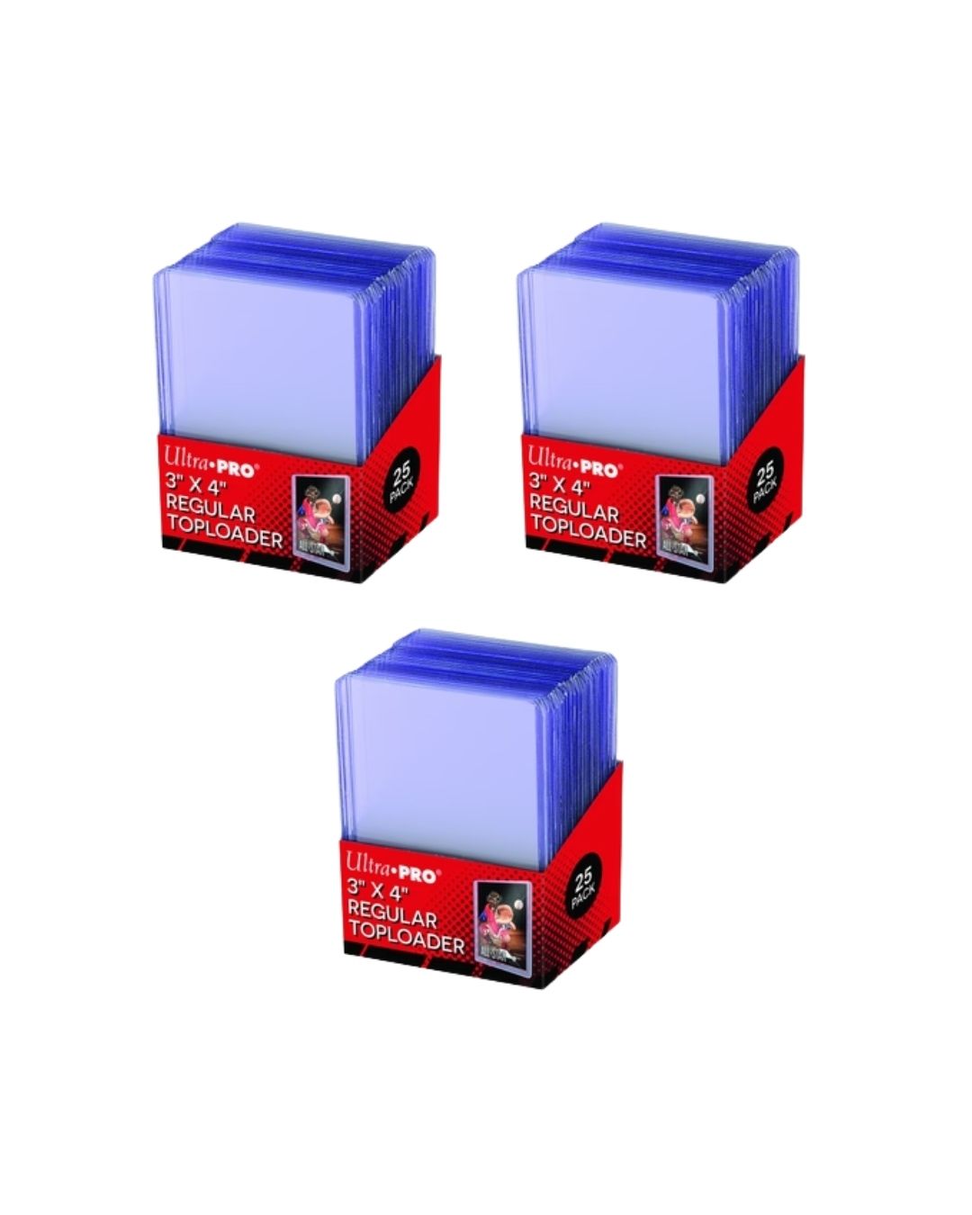 Toploader 3"x4" (75pz) - Bundle Risparmio Protezione Rigida TCG