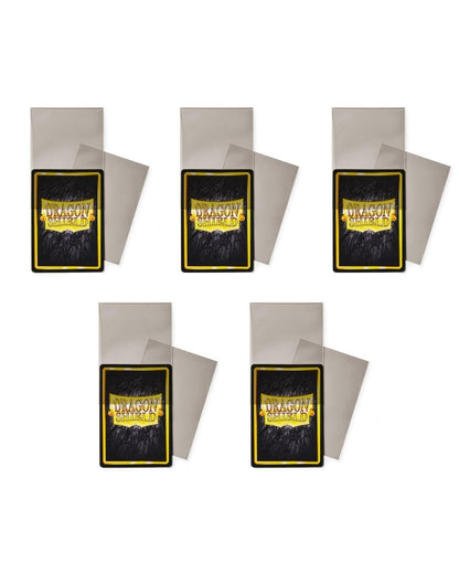 Set 5x Dragon Shield Perfect Fit Smoke – 500 Buste Protettive Interne Oscurate (63x88 mm)