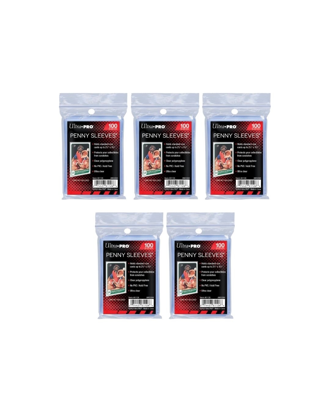 Penny Sleeves (500pz) - Lotto Scorta Bustine Soft Sleeves