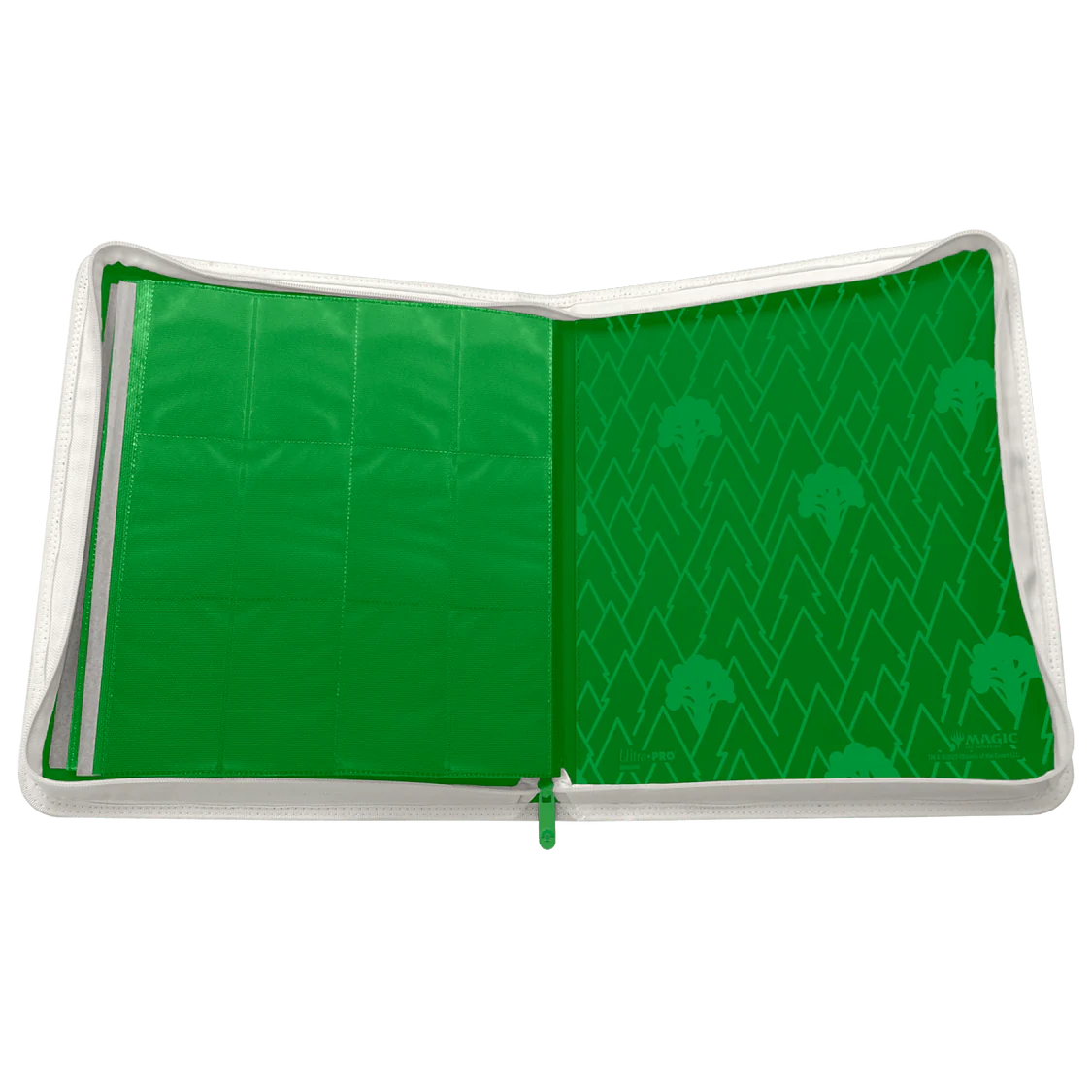 Raccoglitore Zip PRO-Binder 12-Pocket - Magic: The Gathering Mana 8 Series: Forest - 480 Carte