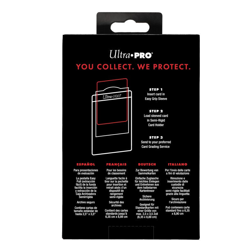 Ultra PRO - Card Grading Submission Combo Pack (50ct) - Kit per Gradazione Carte