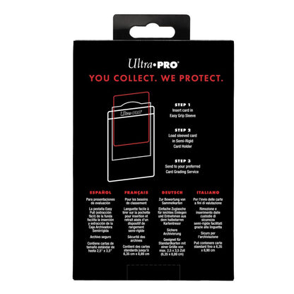 Ultra PRO - Card Grading Submission Combo Pack (50ct) - Kit per Gradazione Carte